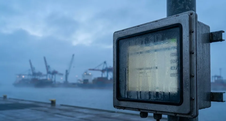 Beschlagenes Display